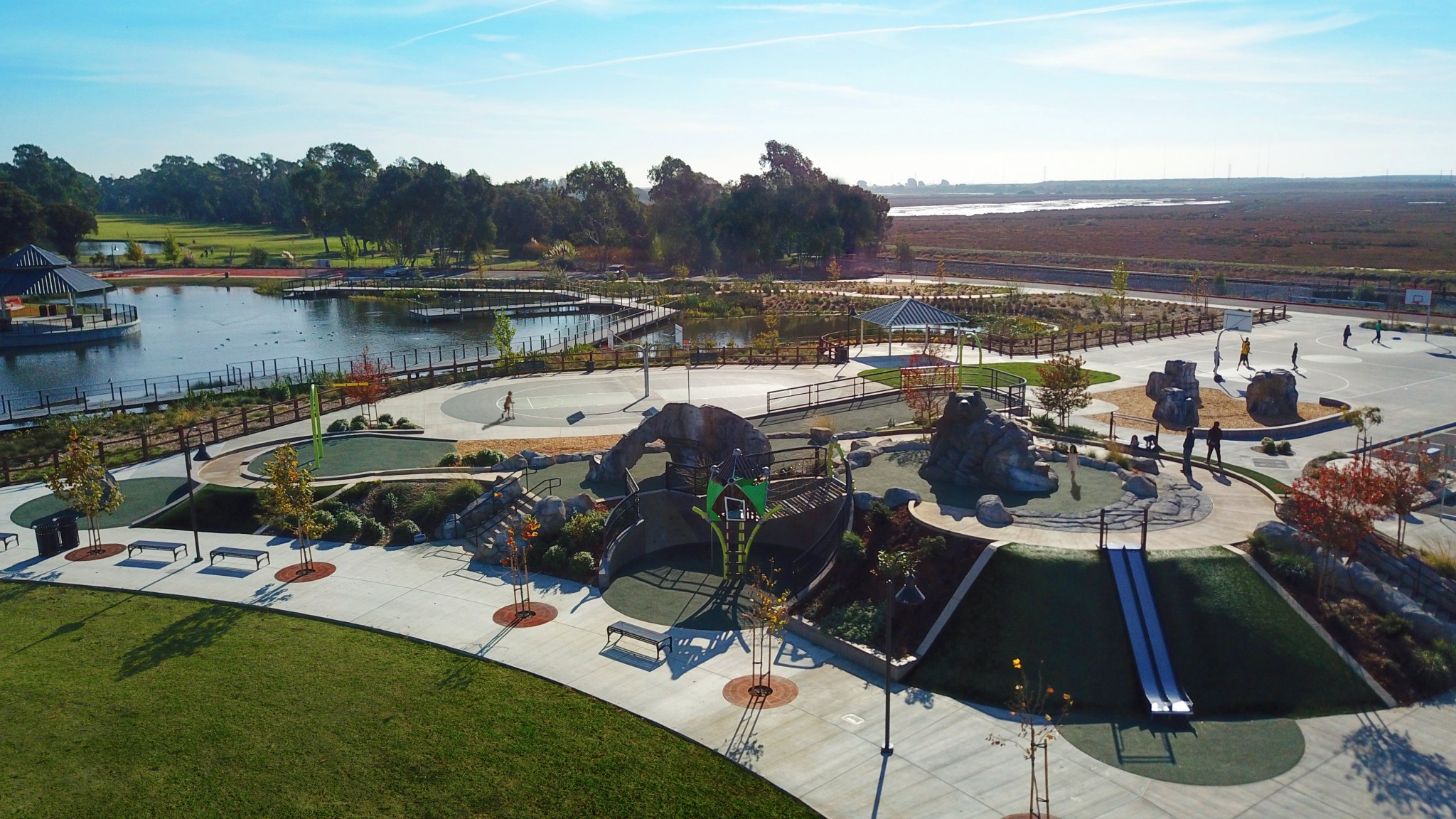 San Lorenzo Community Park Master Plan by RRM Design Group, located in San Lorenzo, California