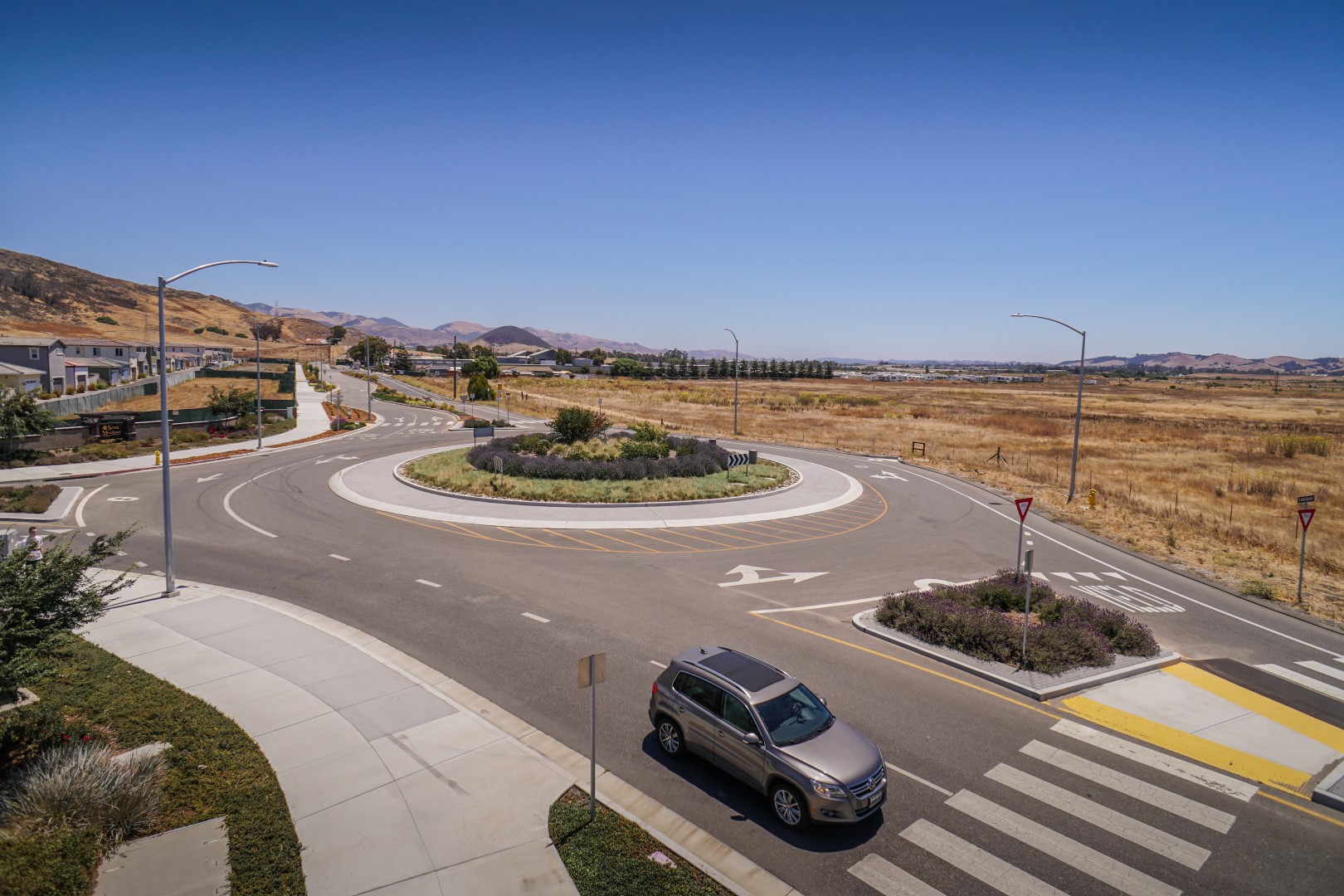 Prado Road Roundabout by RRM Design Group in San Luis Obispo