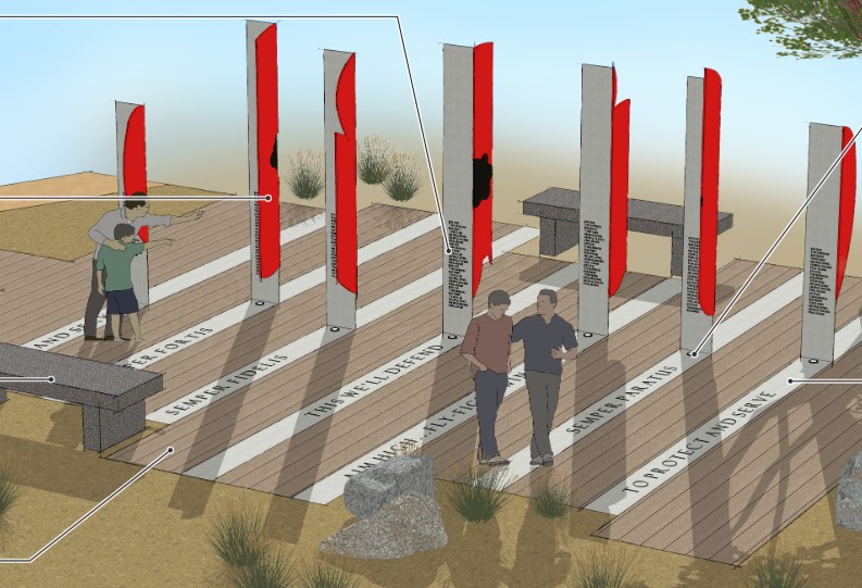 San Mateo plans Central Park Fallen Heroes Memorial