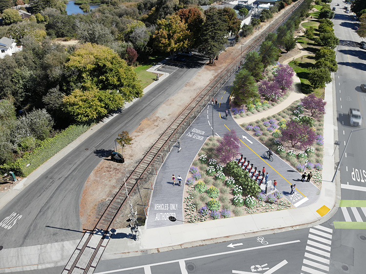 Santa Cruz Coastal Rail Trail