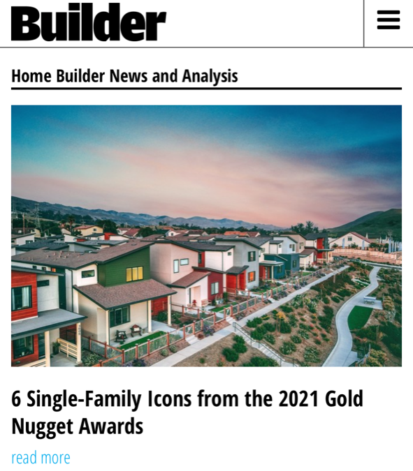 RRM was on the front page of builder magazine!