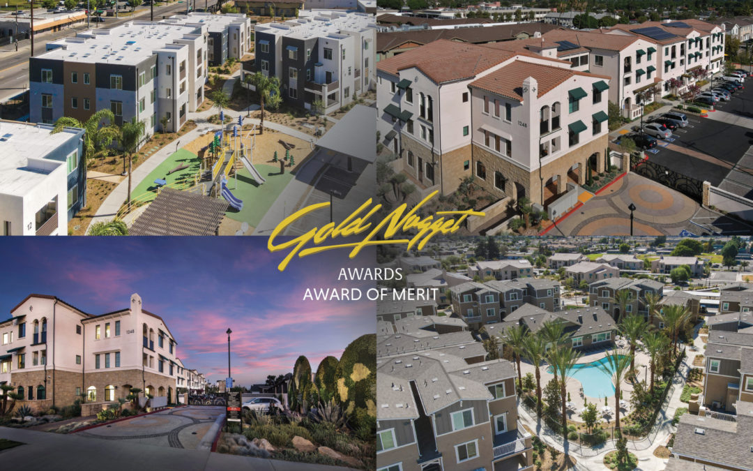 Gold Nugget Merit Award Wins for Two Affordable Communities!