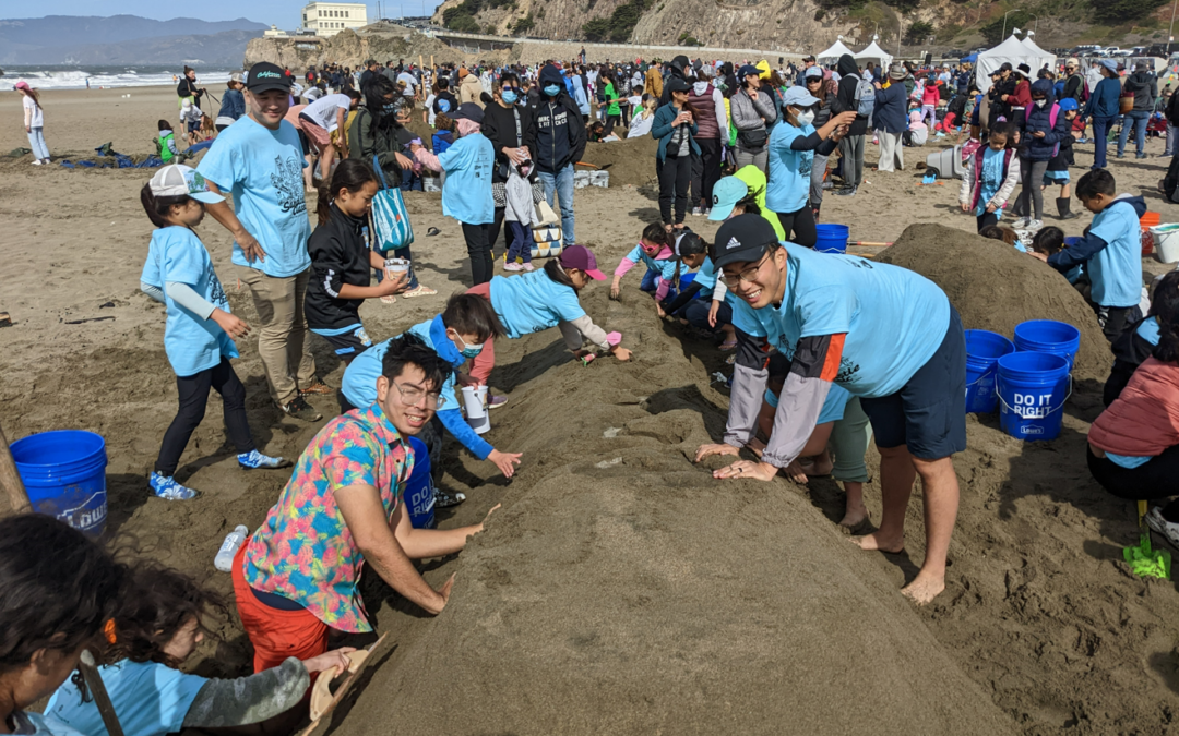 Students show off building skills at 40th annual S.F. sandcastle competition